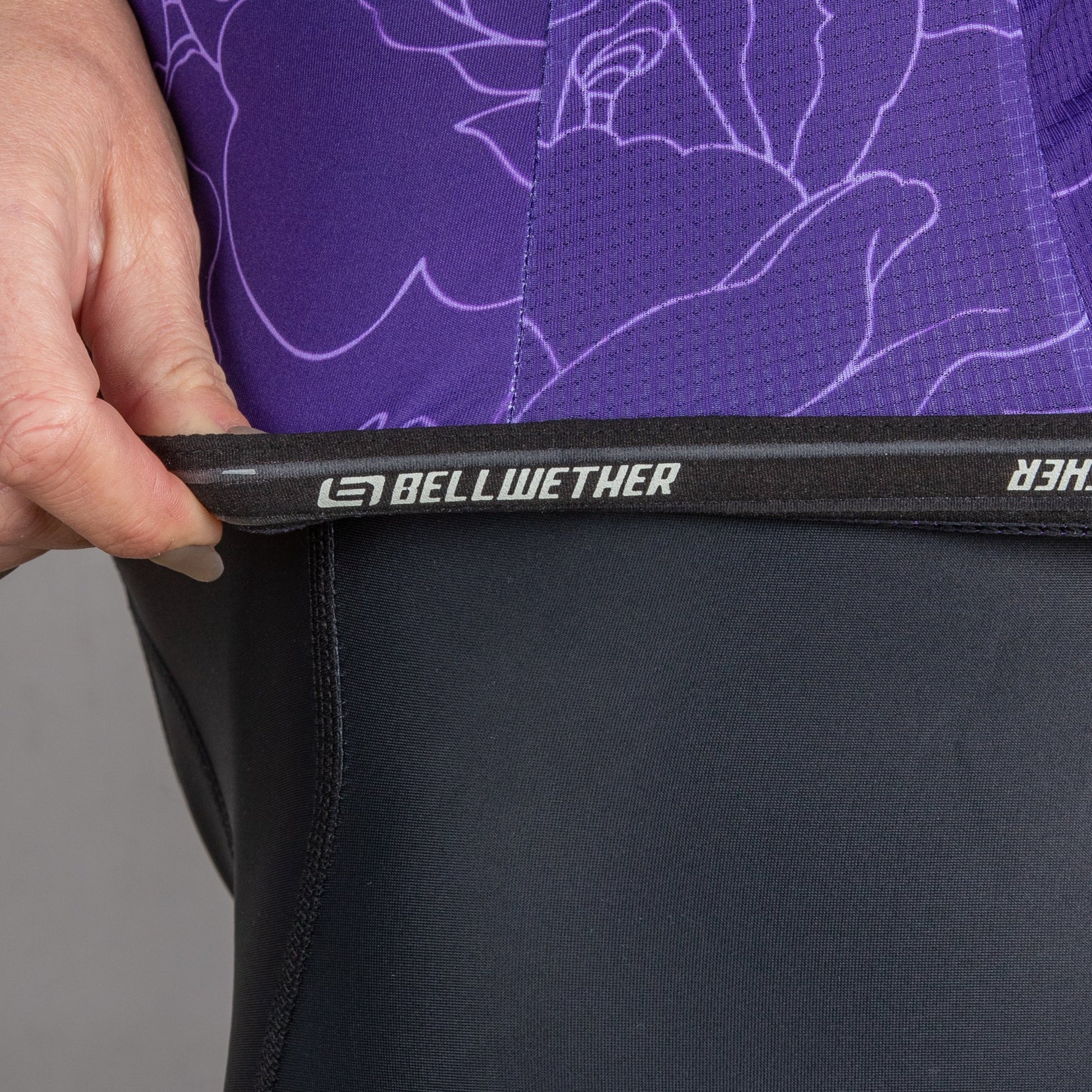 Women's Motion Jersey Purple - Bellwether Clothing