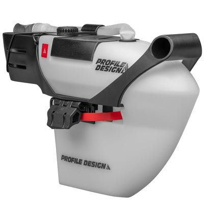 Profile Design FC 35 Aerobar Hydration System Front View White